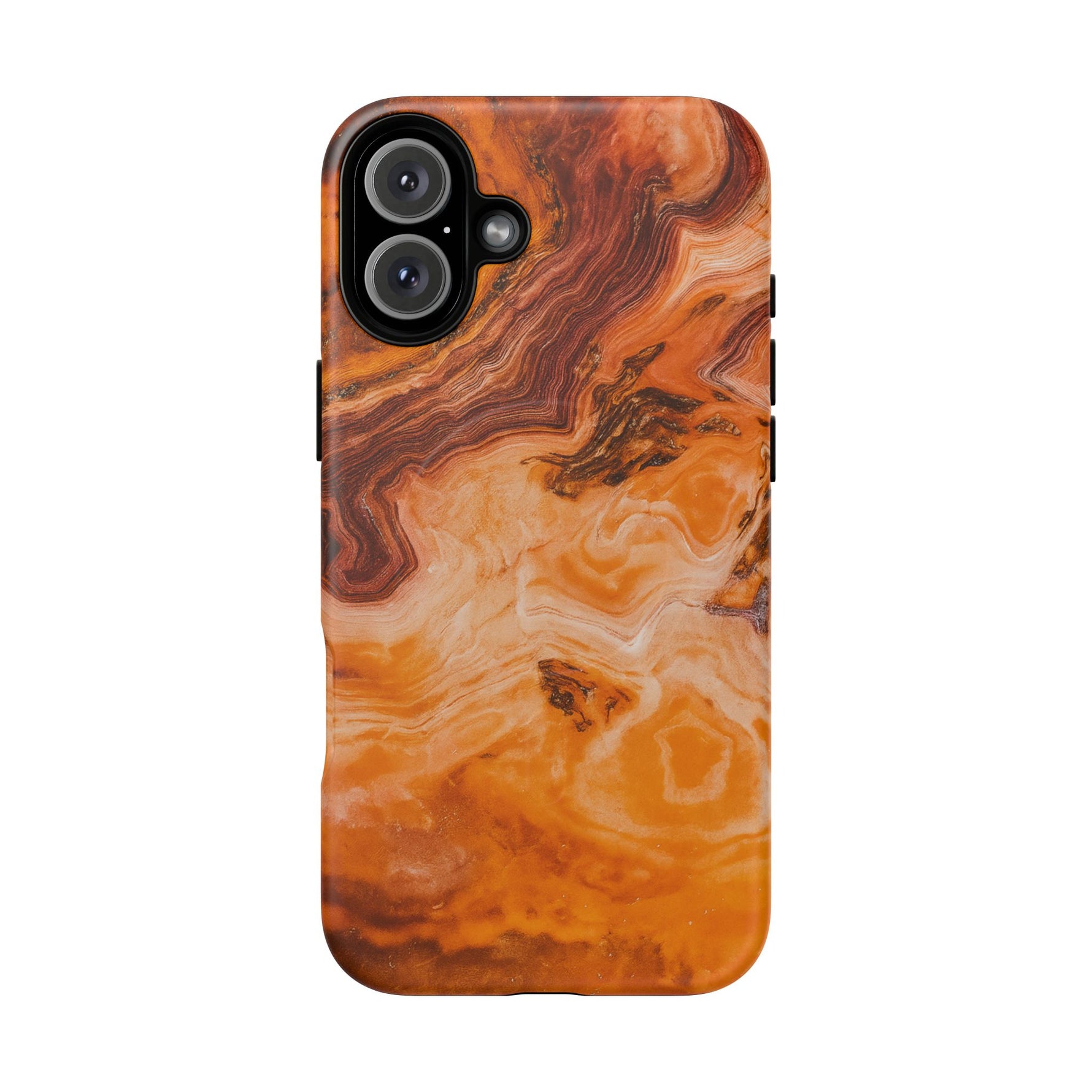 Amber Agate Marble iPhone Case — compatible with MagSafe - Shamo's