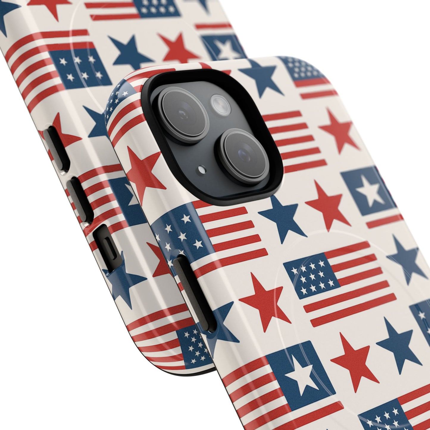 Patriotic American Flag iPhone Case | MagSafe