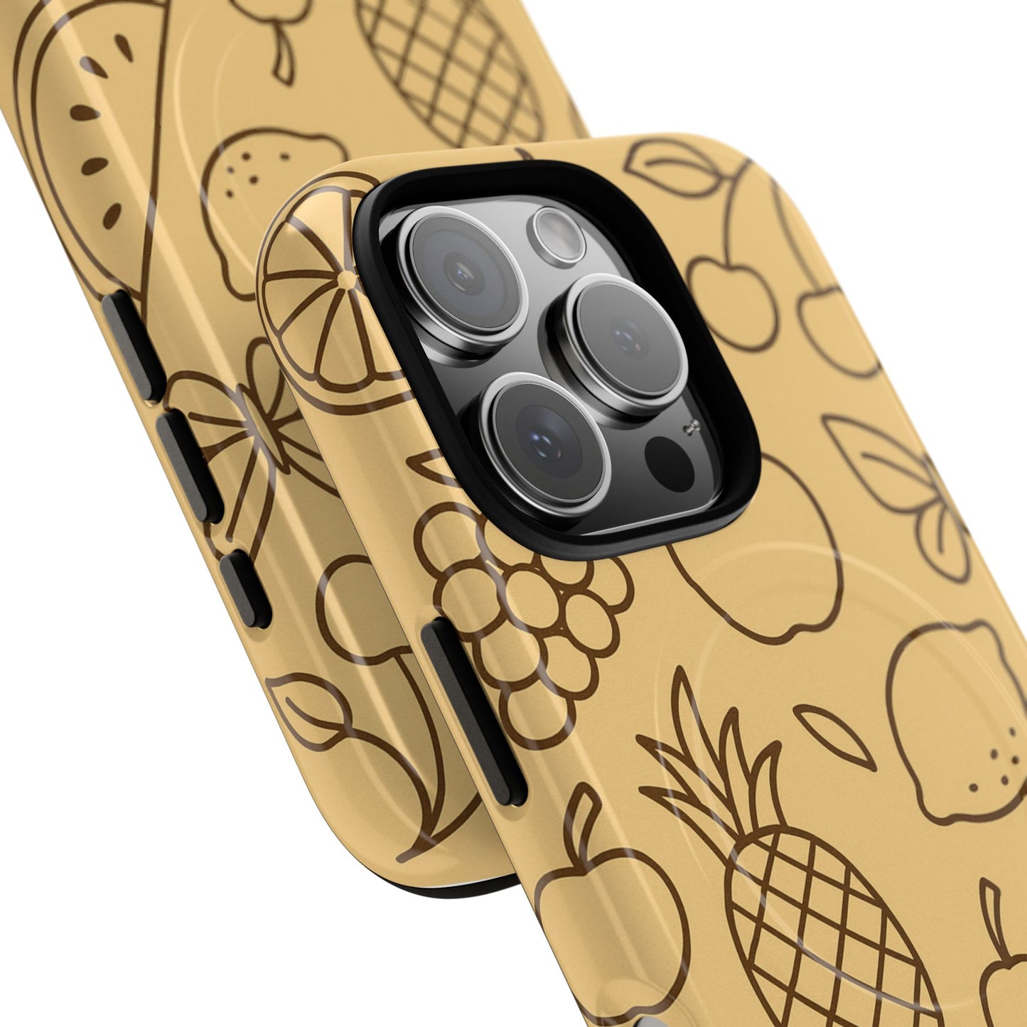 Fruity Drawing Design iPhone Case | Compatible with MagSafe