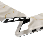 Elegant Gold Wave Tough iPhone Case  Shamo's