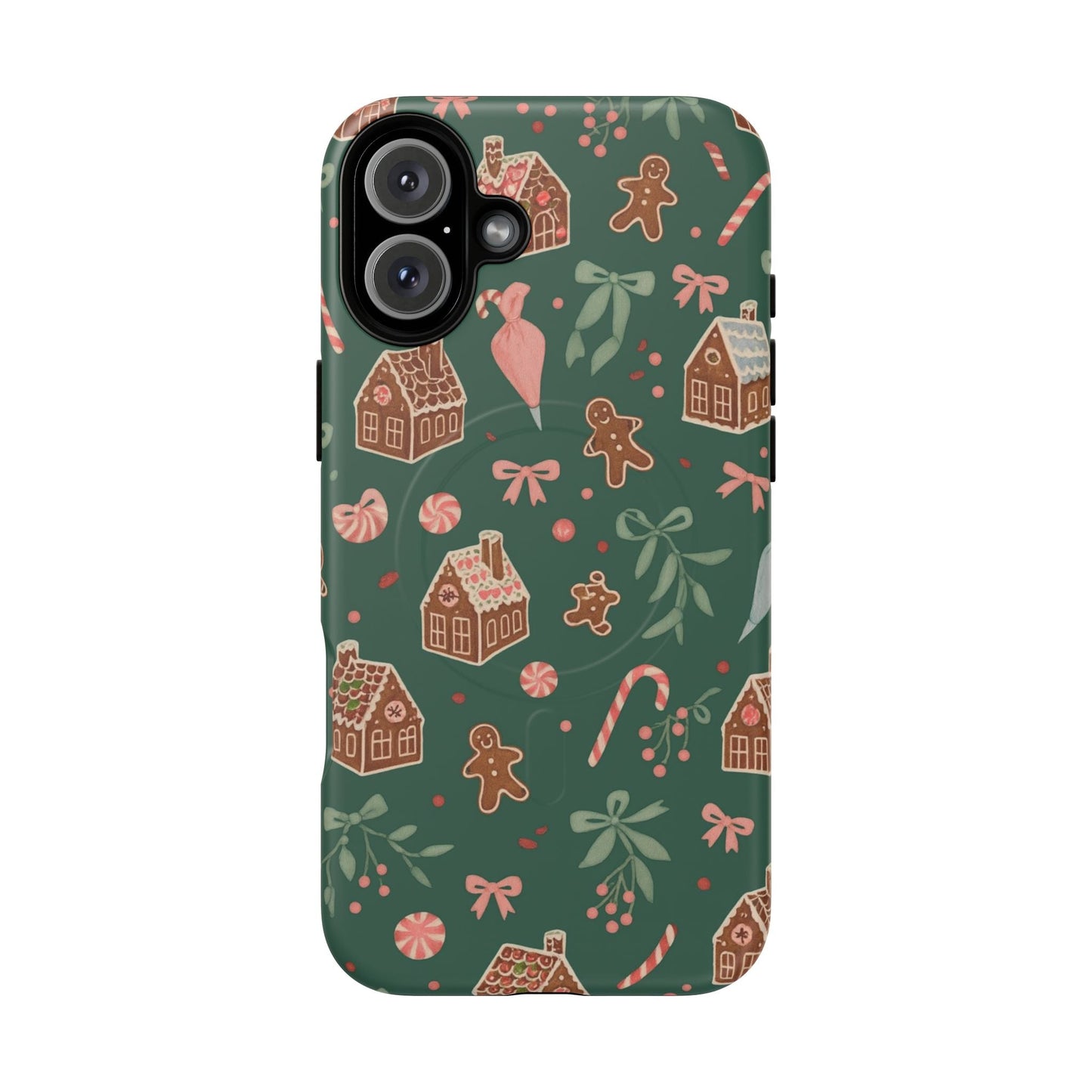 Holiday Gingerbread iPhone Case | MagSafe  Shamo's iPhone 16 Plus / Matte