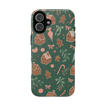 Holiday Gingerbread iPhone Case | MagSafe  Shamo's iPhone 16 Plus / Matte