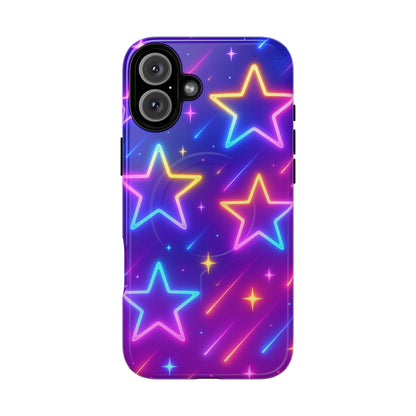 Neon Starburst iPhone Cases – with MagSafe