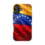 Venezuelan Flag Magnetic Impact-Resistant Phone Case with MagSafe Compatibility - iPhone 16 Plus / Glossy - Shamo's