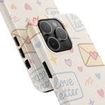 Pastel Love Letter Hearts Impact Phone Case  Shamo's