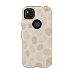 Neutral Pebble Pattern Tough iPhone Case  Shamo's