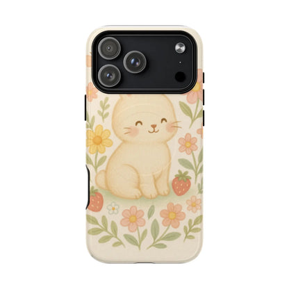 Fluffy Bunny Garden iPhone Case with MagSafe - Shamo's