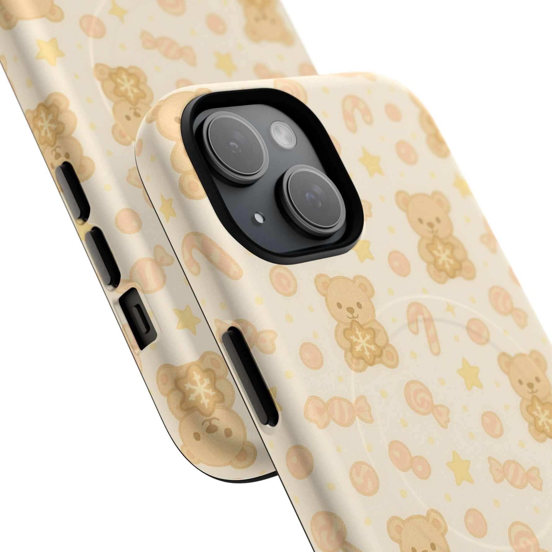 Cute Beige Teddy Bear iPhone Case with MagSafe  Shamo's