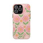 Floral Tough MagSafe Magnetic Phone Case - Stylish Protection for Your Device