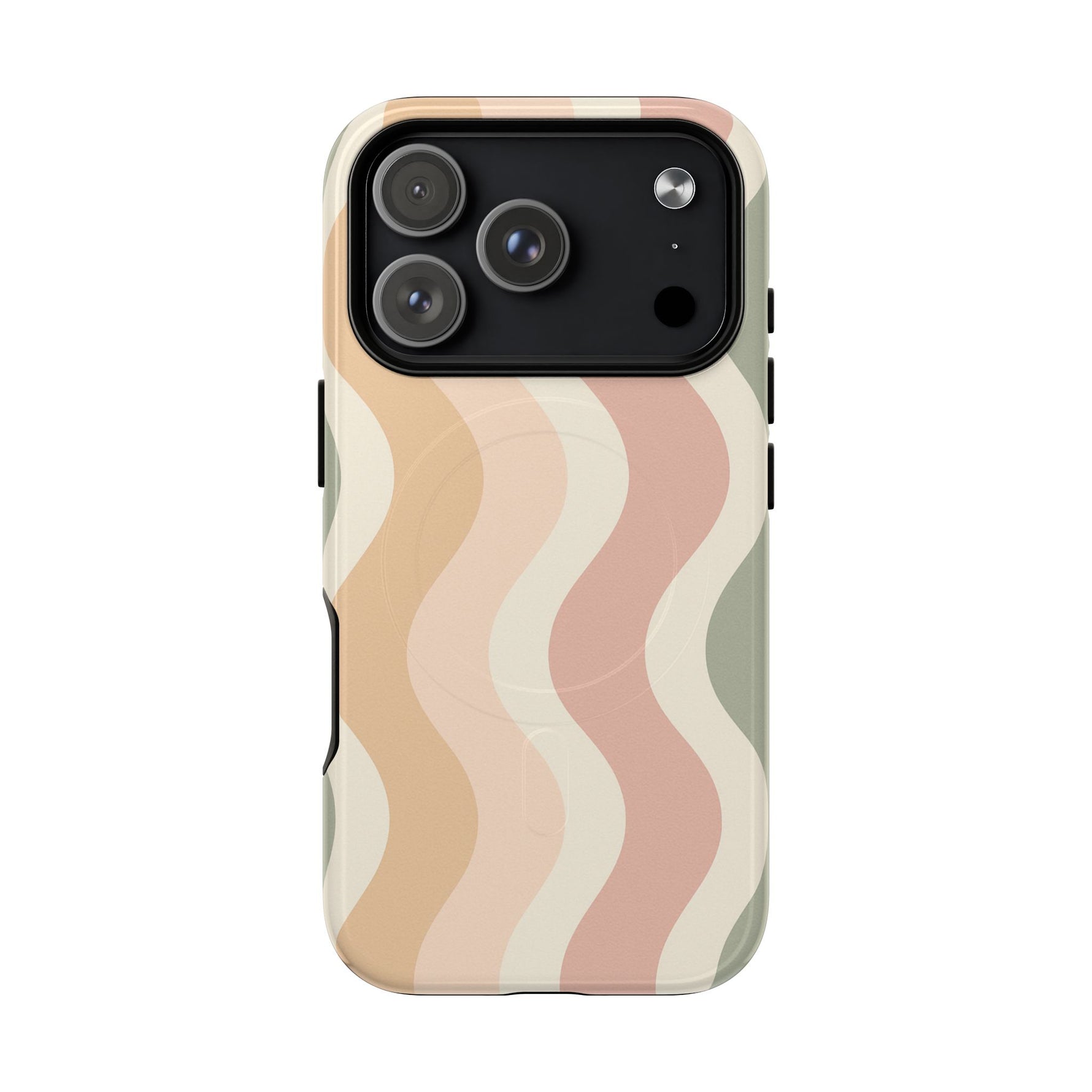 Wavy Lines iPhone Case - MagSafe - Shamo's
