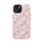 Pastel Floral MagSafe Compatible Magnetic Impact Phone Case