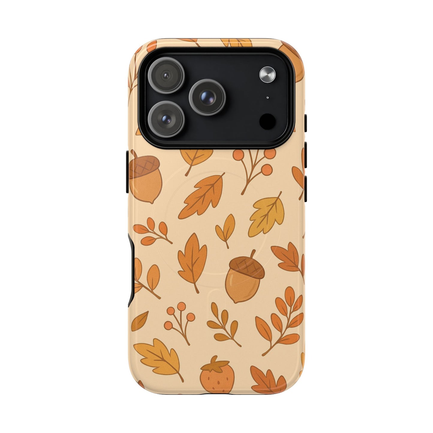 Autumn Leaves Woodland Berries iPhone Case | MagSafe