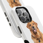 MagSafe Tough Cases with Golden Retriever dog print - Shamo's