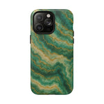 Green Marble iPhone Case with MagSafe - Shamo's