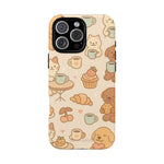 Funda para teléfono con diseño de gatos y perros y MagSafe