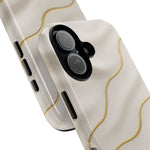 Elegant Gold Wave Tough iPhone Case  Shamo's