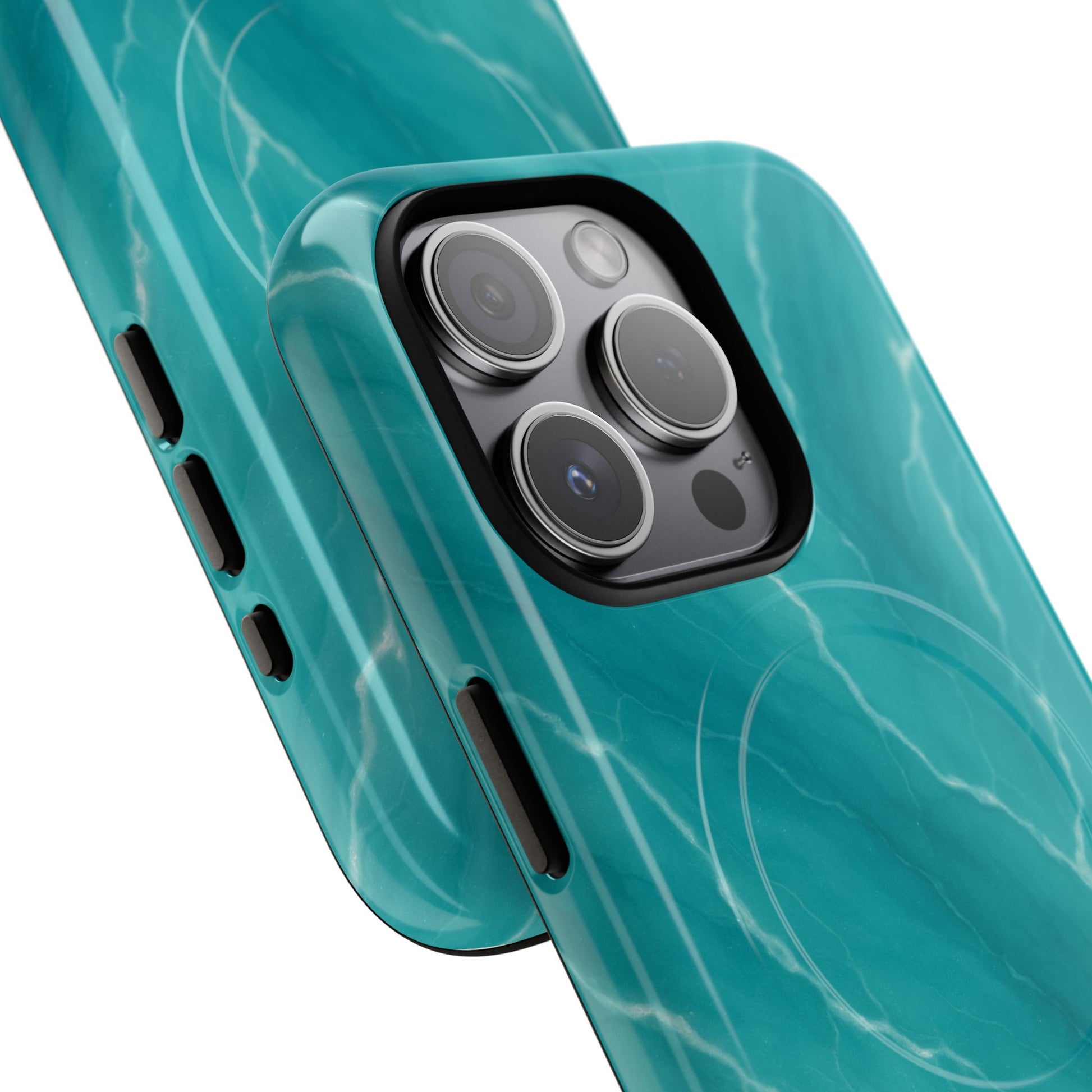 Ocean Aura Marble iPhone Case — MagSafe Compatible - Shamo's