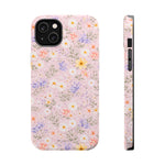 Pastel Floral MagSafe Compatible Magnetic Impact Phone Case