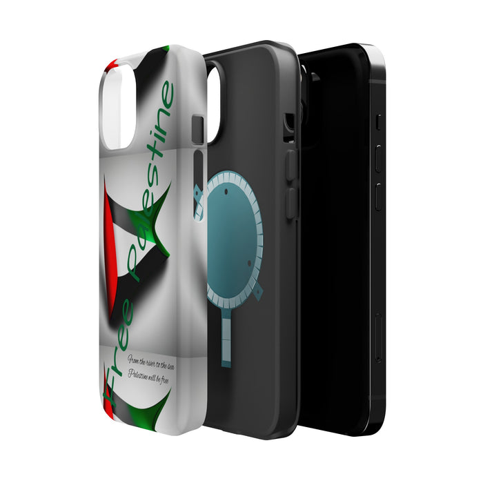 MagSafe Tough Case: Palestinian Flag & 'From the River to the Sea, Palestine Will Be Free