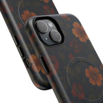 Floral Night Velvet iPhone Case - Works with MagSafe - Shamo's