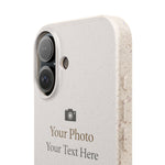 Personalizable Biodegradable Custom Phone Case | Add your own Photo and Text - iPhone 17 Pro Max - Shamo's