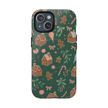Holiday Gingerbread iPhone Case | MagSafe  Shamo's iPhone 15 / Glossy