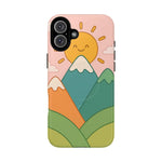 Mountain Sunrise Phone Case - Tough MagSafe Magnetic Design