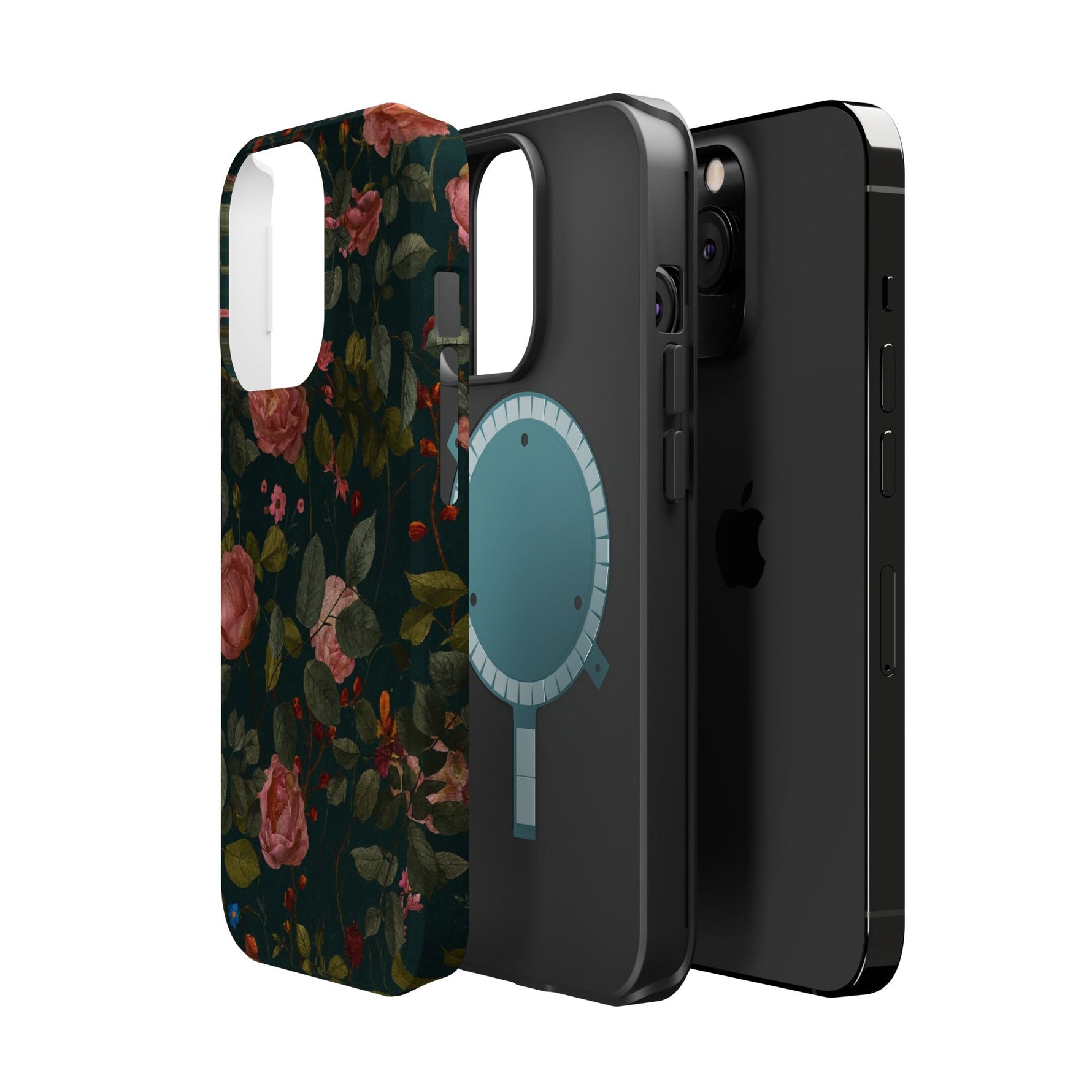 Floral Rose Realistic iPhone Case with MagSafe  Shamo's