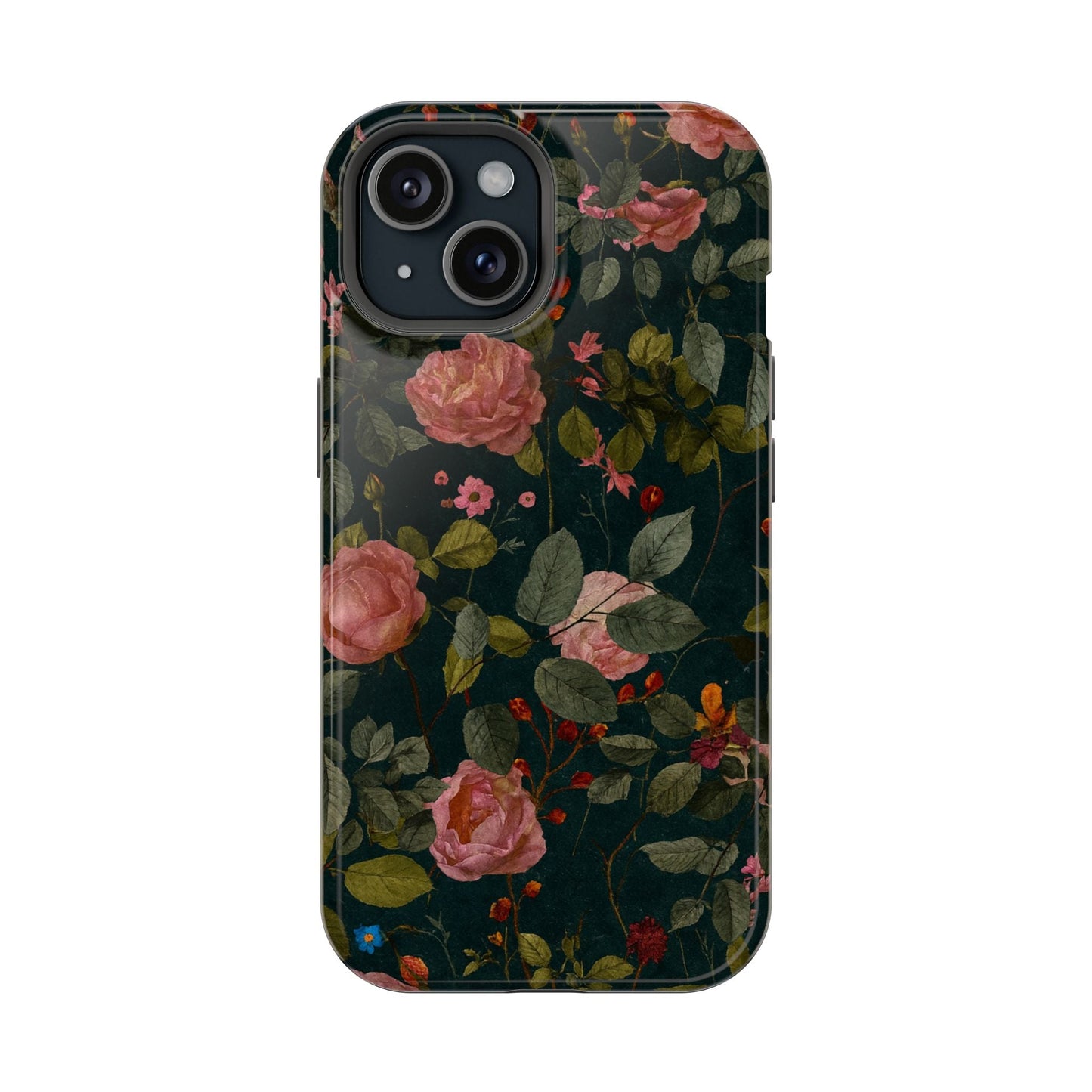 Floral Rose Realistic iPhone Case with MagSafe  Shamo's iPhone 15 / Glossy