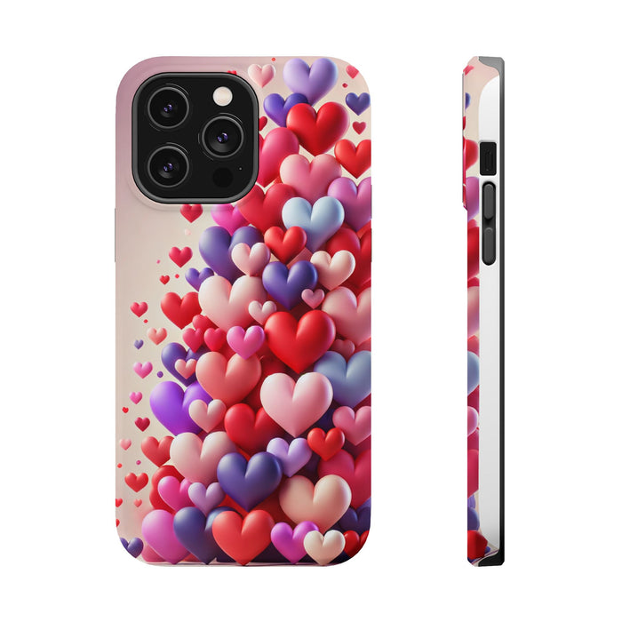 Shamo's Phone Case | MagSafe Compatible | Love Hearts Theme for iPhone 17 and more