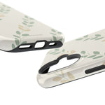Eucalyptus Floral Laurel Magnetic Impact-Resistant Phone Case with MagSafe - iPhone 17 / Glossy - Shamo's