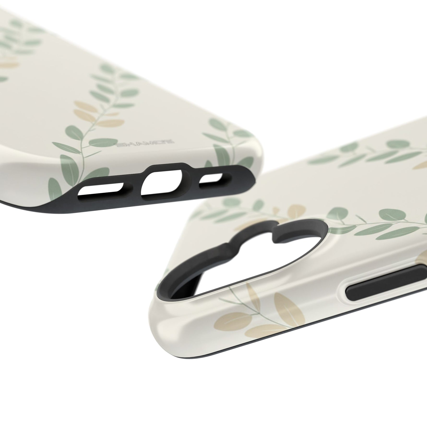 Eucalyptus Floral Laurel Magnetic Impact-Resistant Phone Case with MagSafe - iPhone 17 / Glossy - Shamo's