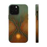 Abstract Tree of Life Design Golden Origin iPhone Case | MagSafe Compatible  Shamo's iPhone 13 Pro Max / Matte