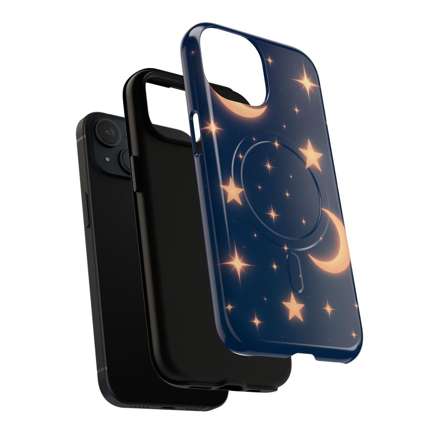 Moon Glow Magic Case for iPhone - Star and Moon Design | MagSafe