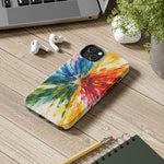 Vibrant Abstract Paint Explosion Impact Phone Case  Shamo's