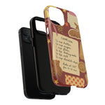 Holiday Receipt Stamps iPhone Case with MagSafe Compatibility  Shamo's