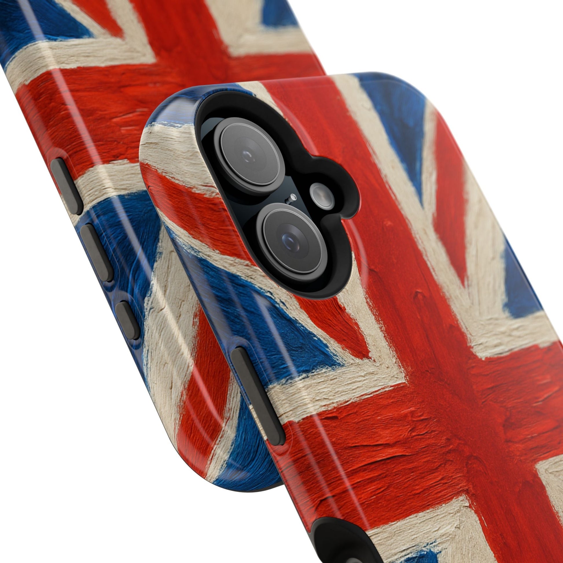 MagSafe Tough iPhone Case — UK Flag Magnetic Impact-Resistant Design  Shamo's