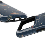 Desert Moon MagSafe Phone Case, glossy compact wide-camera Pro model, port openings and edge details