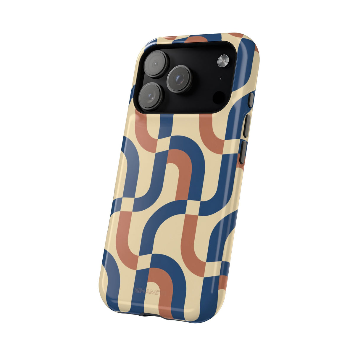 Mod Ribbon – Retro Geometric MagSafe Phone Case