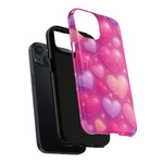 Glitter Hearts Cases for iPhones with MagSafe  Shamo's