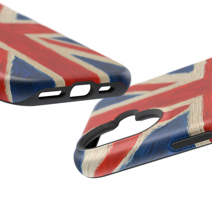 MagSafe Tough iPhone Case — UK Flag Magnetic Impact-Resistant Design  Shamo's