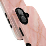 Blush Pink Marble iPhone Case with MagSafe  Shamo's