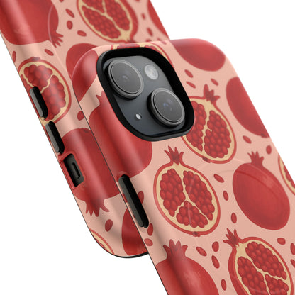 Pomegranate Fruit Tough iPhone Case | MagSafe Compatible