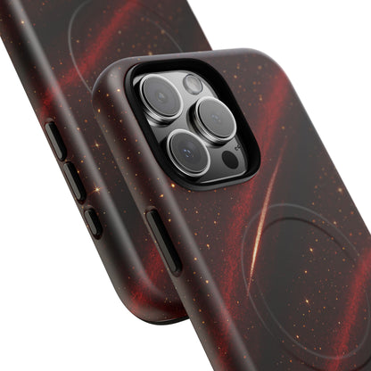 Red Nebula iPhone Case with MagSafe