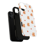 Strawberry Teddy iPhone Case with MagSafe