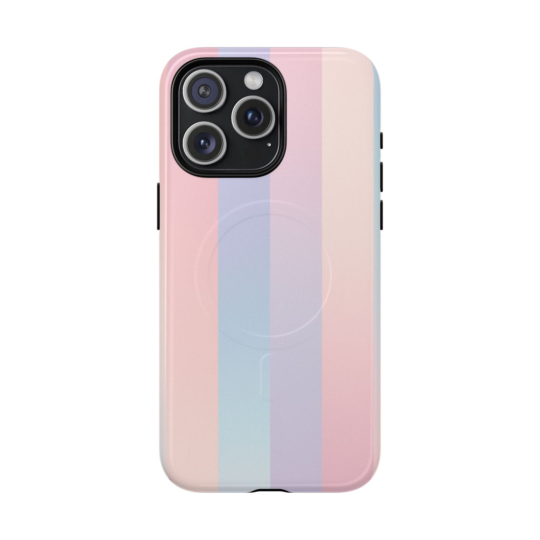 Pastel Stripe Blend Case for iPhone | MagSafe - Shamo's
