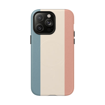 France Flag iPhone Case in Pastel Colors | MagSafe