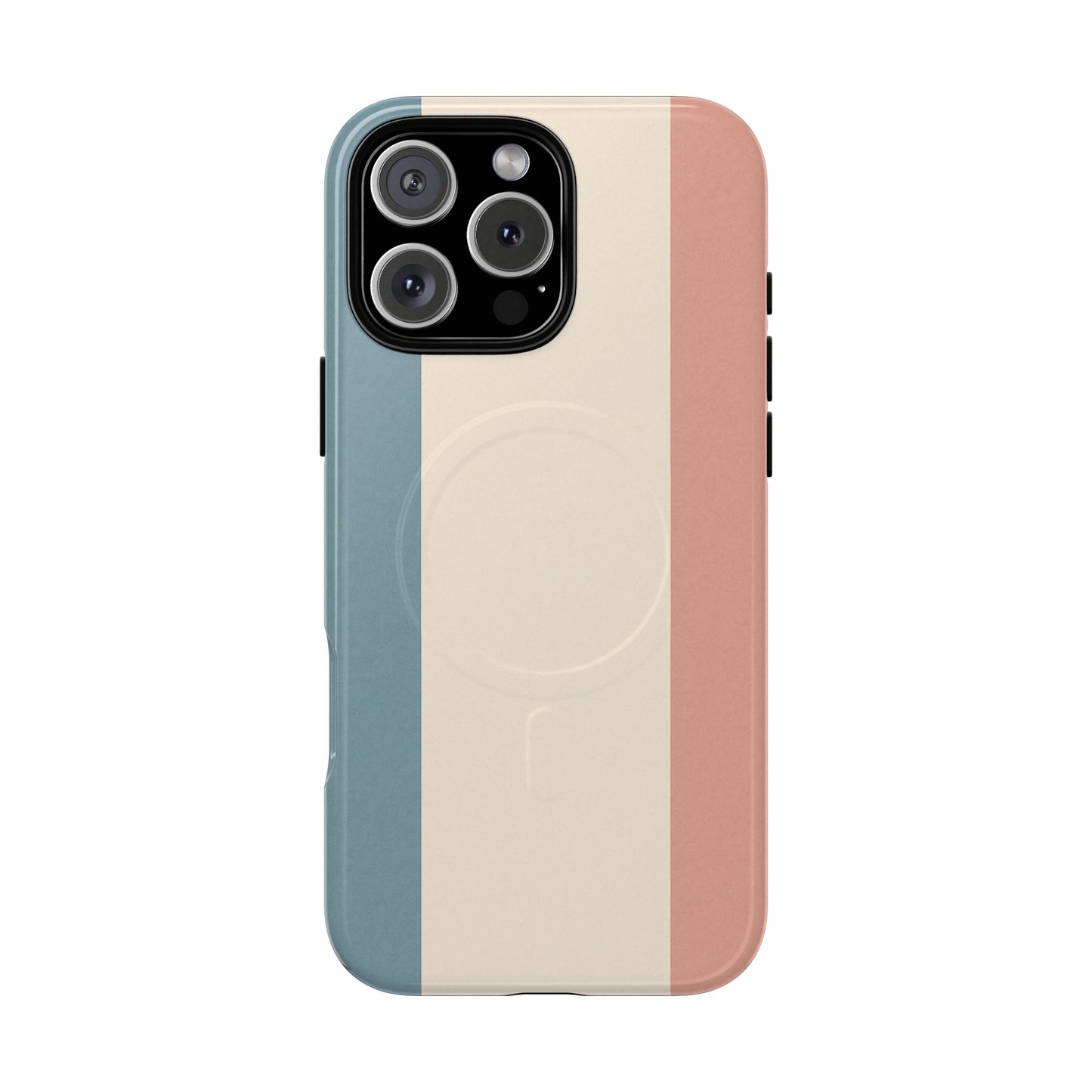 France Flag iPhone Case in Pastel Colors | MagSafe