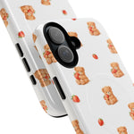 Strawberry Teddy iPhone Case with MagSafe