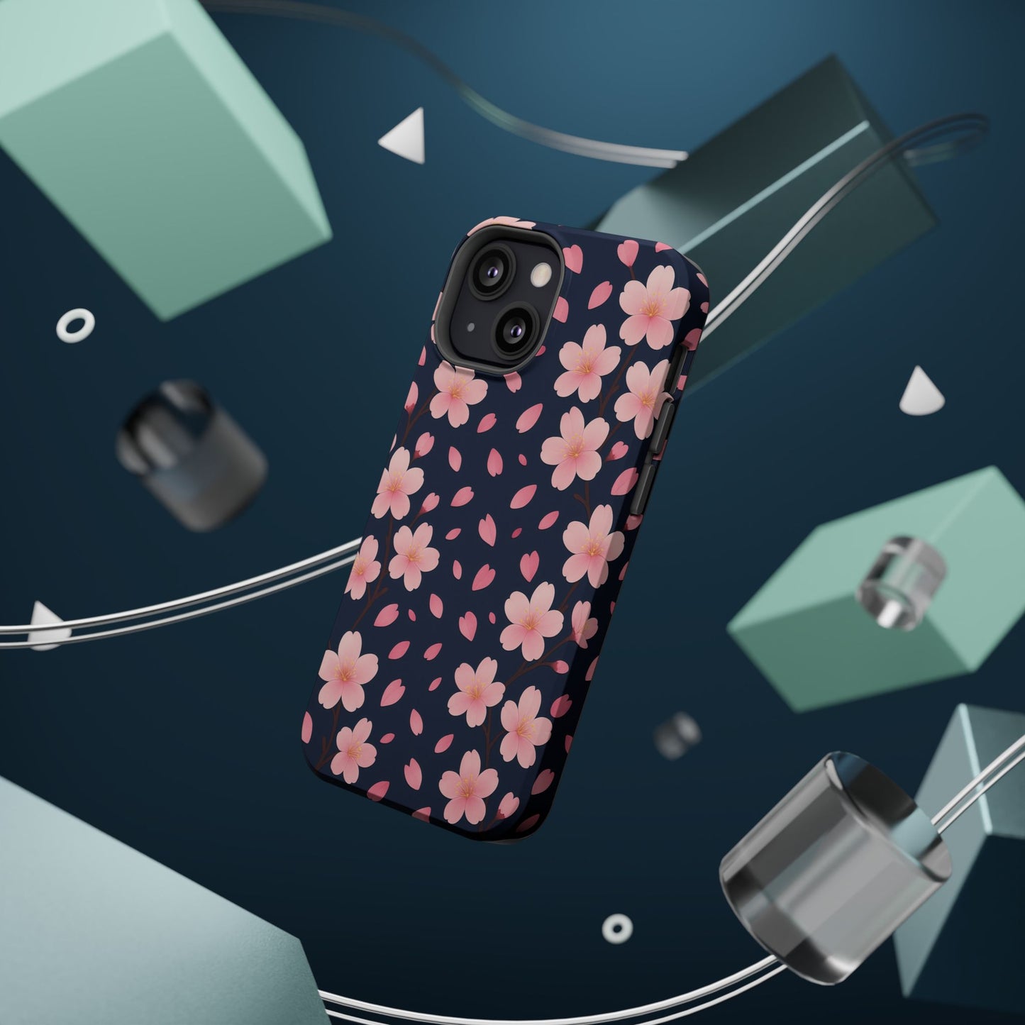 Cherry Blossom Wind iPhone Case | MagSafe - Shamo's